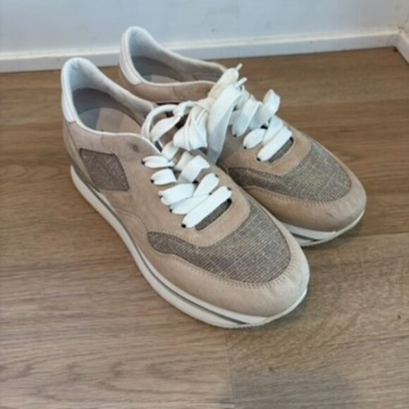 Hogan Shoes - ** Hogan platform Gold Sneakers Size 37